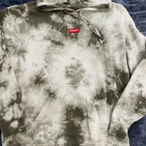 Society Gray Tie-Dye Hoodie